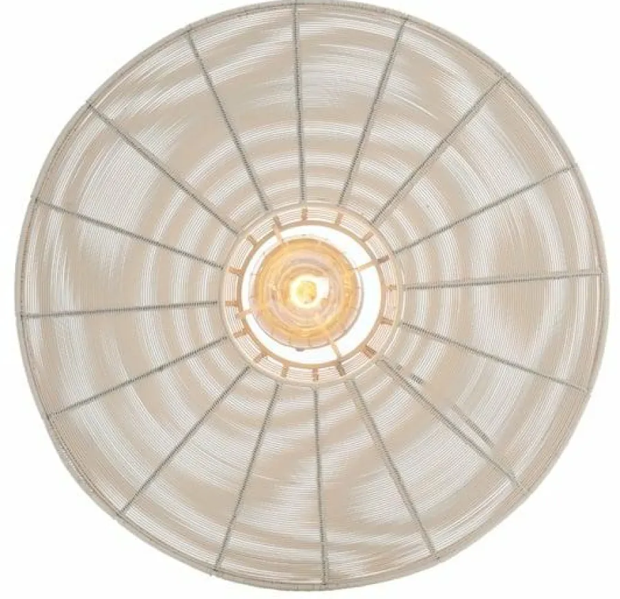 Light en Living Plafonnière Ø51x18 cm BAHALA mat crème New