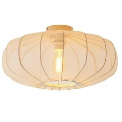 Light en Living Plafonnière Ø50x24 cm PLUMALIA zand Hot