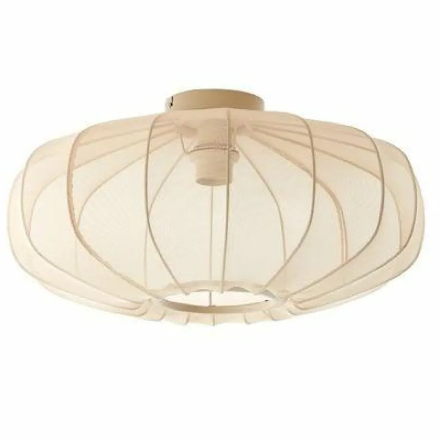 Light en Living Plafonnière Ø50x24 cm PLUMALIA zand Hot