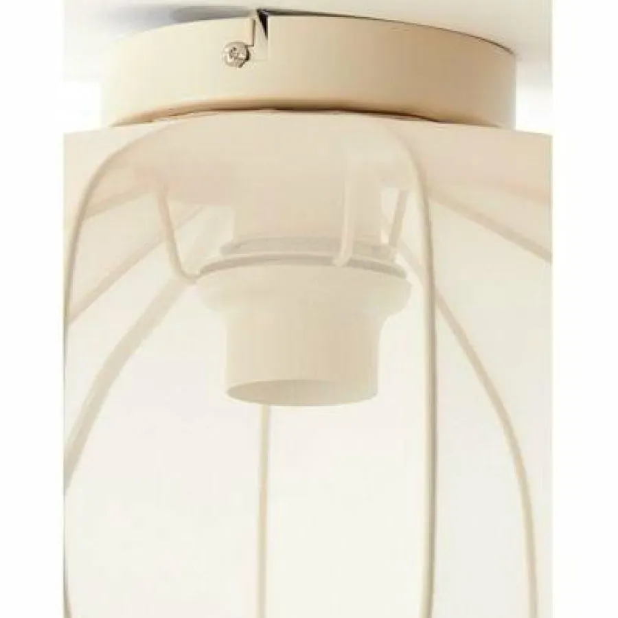Light en Living Plafonnière Ø50x24 cm PLUMALIA zand Hot