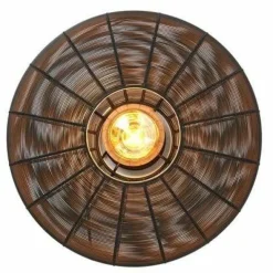 Light en Living Plafonnière Ø40x17 cm BAHOTO mat zwart Hot