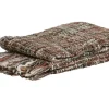 Light en Living Plaid 150x125 cm SELVIK bordeaux rood Hot