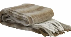 Light en Living Plaid 150x125 cm APISI bruin wit Online