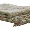 Light en Living Plaid 170x130 cm FUENTA groen+koraal Sale