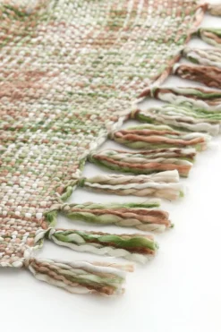 Light en Living Plaid 170x130 cm FUENTA groen+koraal Sale