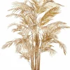 Light en Living Plant in pot PALM metallic licht goud 198 cm hoog Discount