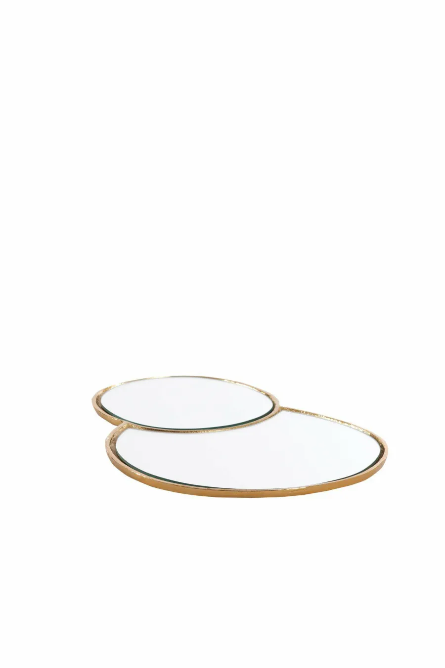 Light en Living Plateau DALENA glas goud - 2 maten Best