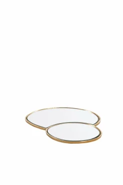 Light en Living Plateau DALENA glas goud - 2 maten Best