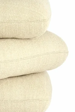 Light en Living Poef 44,5x44,5x44,5 cm LAURIE - crème New