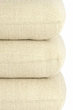 Light en Living Poef 44,5x44,5x44,5 cm LAURIE - crème New