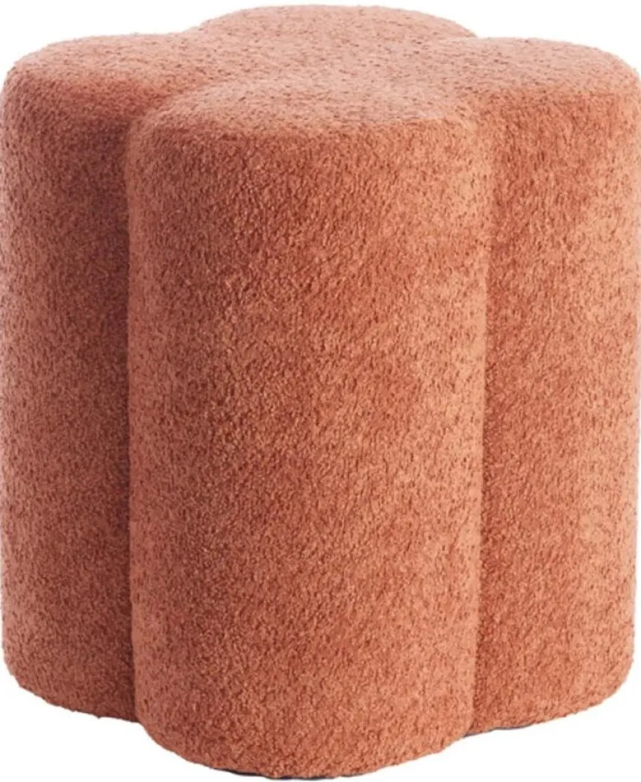 Light en Living Poef 38x38x45 cm NALANI terra Best