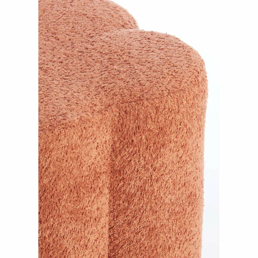 Light en Living Poef 38x38x45 cm NALANI terra Best