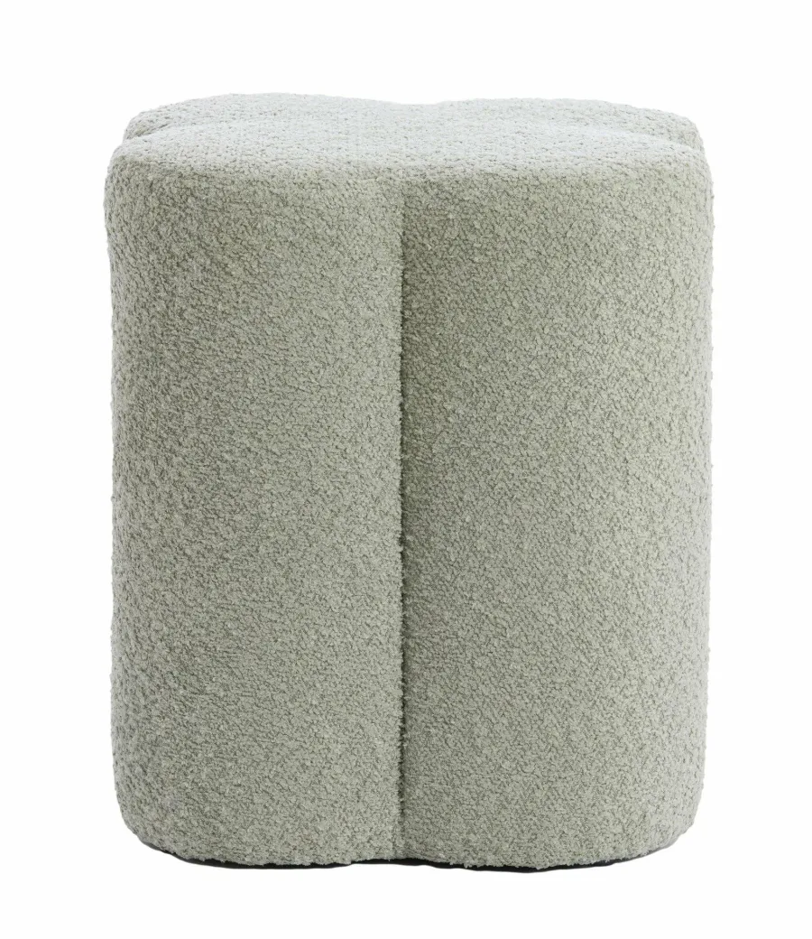 Light en Living Poef 38x38x45 cm NALANI mint groen Online