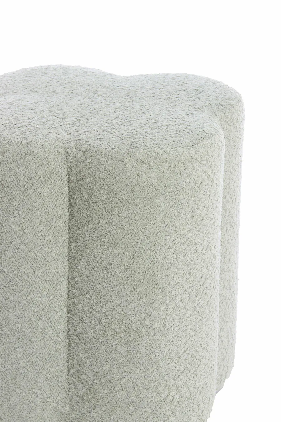 Light en Living Poef 38x38x45 cm NALANI mint groen Online