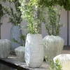 Light en Living Pot deco 50x47x105 cm AGELO blauw grijs Clearance