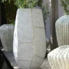 Light en Living Pot deco 50x47x88 cm AGELO blauw grijs Outlet