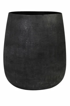 Light en Living Pot deco Ø39x42 cm GENOLI mat zwart New