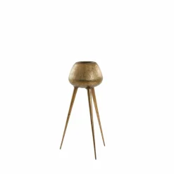 Light en Living Pot op voet deco Ø44x124 cm MARIELLE goud Hot