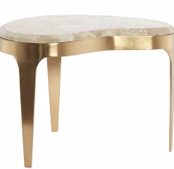 Light en Living Salontafel Giulio 65x39x41 cm – Taupe Marmer & Antique Bronze | Light & Living Online
