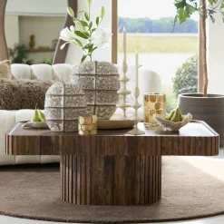 Light en Living Salontafel 120x70x42 cm KIOTO acacia hout bruin Discount