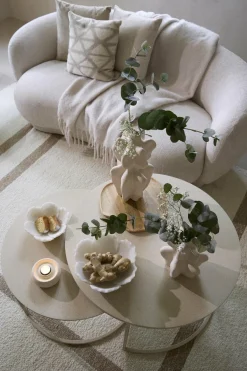 Light en Living Salontafel S/2 Ø65x38+Ø75x42 cm SADAR zand+l bruin gespikkld Sale