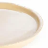 Light en Living Schaal ADA Ø42x5 cm – Glanzend Zandkleurig Keramiek | Light & Living Clearance