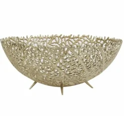 Light en Living Schaal Ø46x18 cm GALAXA antiek goud L New