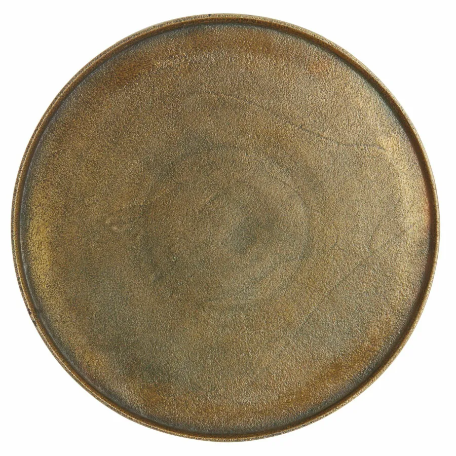 Light en Living Schaal Ø40x1,5 cm MAES antiek brons Best