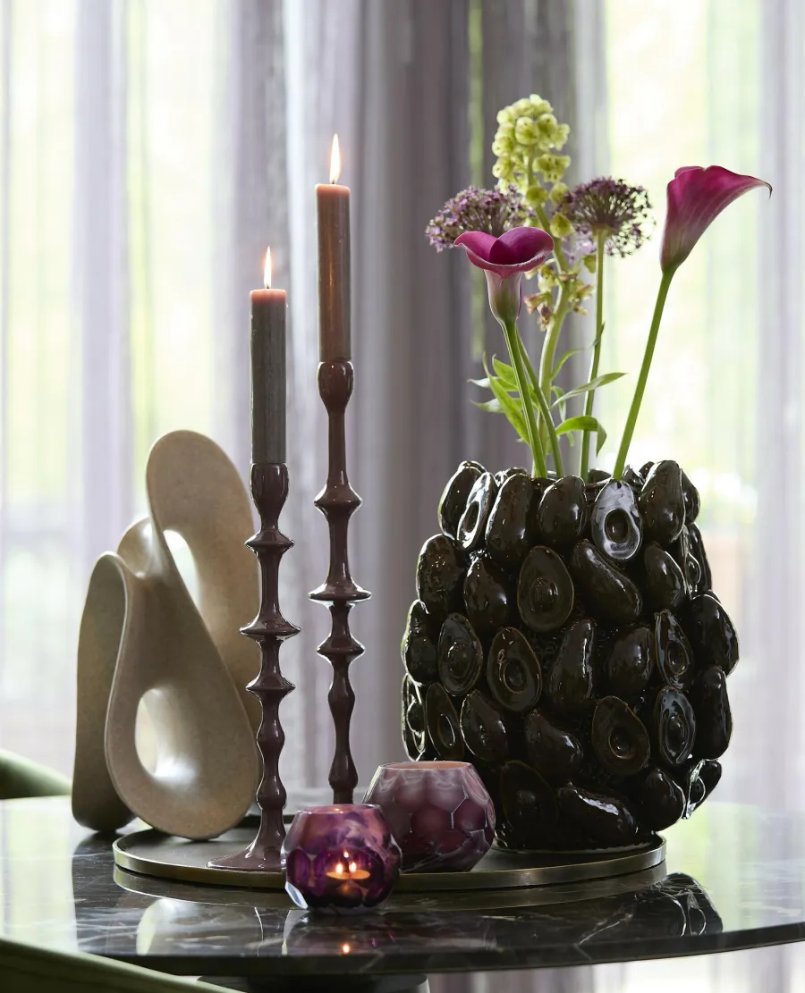 Light en Living Schaal Ø40x1,5 cm MAES antiek brons Best