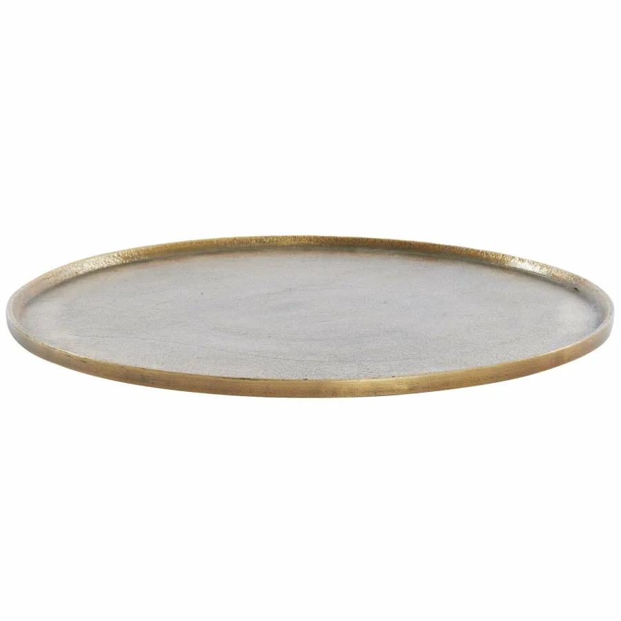 Light en Living Schaal Ø50x1,5 cm MAES antiek brons Hot