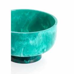 Light en Living Schaal Ø28x17 cm LEWOTOBI petrol+emerald Clearance