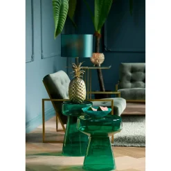 Light en Living Schaal Ø26x7,5 cm BINANGA petrol+emerald Online