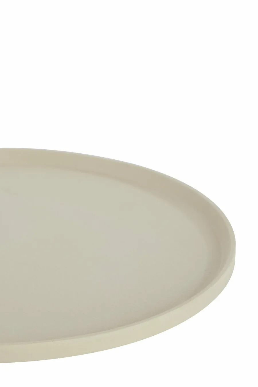 Light en Living Schaal Ø50x1,5 cm MAES crème Sale