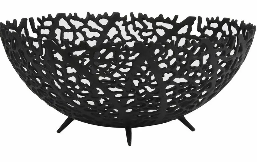 Light en Living Schaal Ø35,5x14 cm GALAXA antiek goud of zwart New