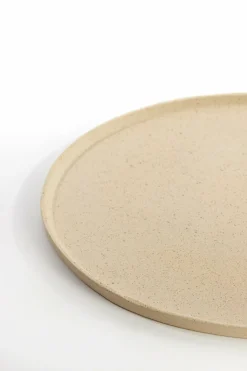 Light en Living Schaal Ø50x1,5 cm MAES zand+licht bruin gespikkeld Hot