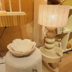 Light en Living Schaal 20,5X19,5X7,5 cm FRESIA creme Online