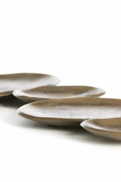 Light en Living Schaal 61x19x2 cm NICOSIA antiek brons
