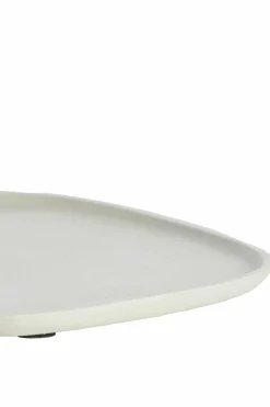 Light en Living Schaal 33x33x1,5 cm TOJERA crème New