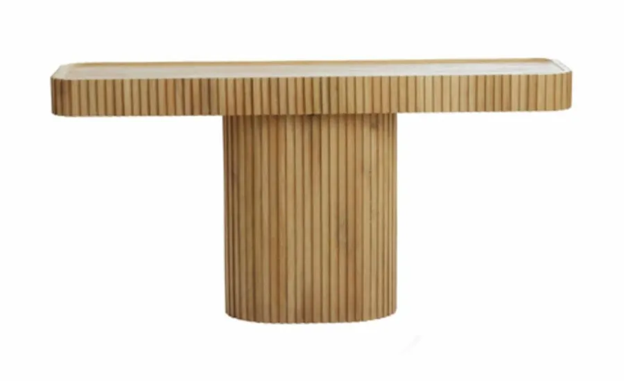Light en Living Side table 154x39x76,5 cm KIOTO mango hout naturel Hot