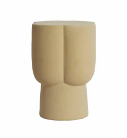 Light en Living Sidetable Ø34,5X45 cm JUNTO keramiek mat zand