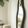 Light en Living Spiegel RUTH 84x200 cm | Organisch Houten Frame Grijsbruin – Light & Living