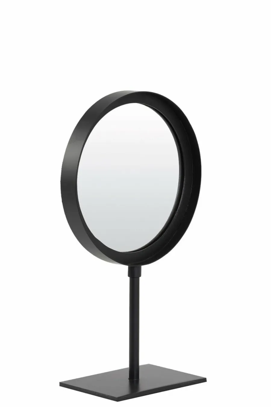 Light en Living Spiegel rond 20x10x35 cm LURI mat zwart