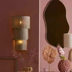 Light en Living Spiegel 59x1,5x120,5 cm AZULA bruin glas+brons Discount