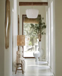 Light en Living Spiegel 62x5x121 cm CELANO hout mat naturel Hot