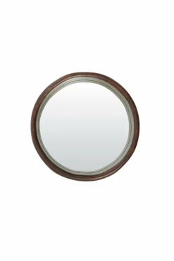 Light en Living Spiegel 55x10x55 cm DENAHI hout roodbruin New