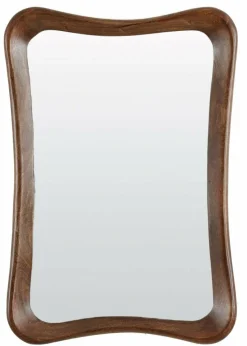 Light en Living Spiegel 68x6x100 cm ALAMOS hout roodbruin New