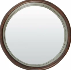 Light en Living Spiegel 80x10x80 cm DENAHI hout roodbruin Discount