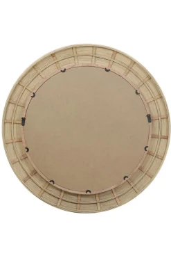 Light en Living Spiegel Ø109,5x4,5 cm PIEDRE rotan naturel Discount