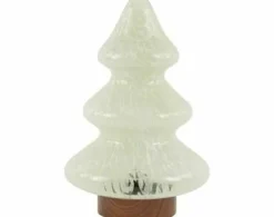 Light en Living Tafellamp LED Ø19x28 cm TREE glas beige+koper Outlet