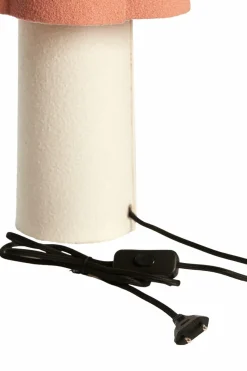 Light en Living Tafellamp Ø25X50 Cm Musaby wit+roze Discount